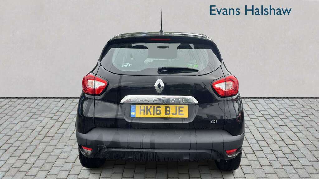 Renault Captur 1.5 Dci 110 Dynamique Nav 2016 HK16BJE Black #4