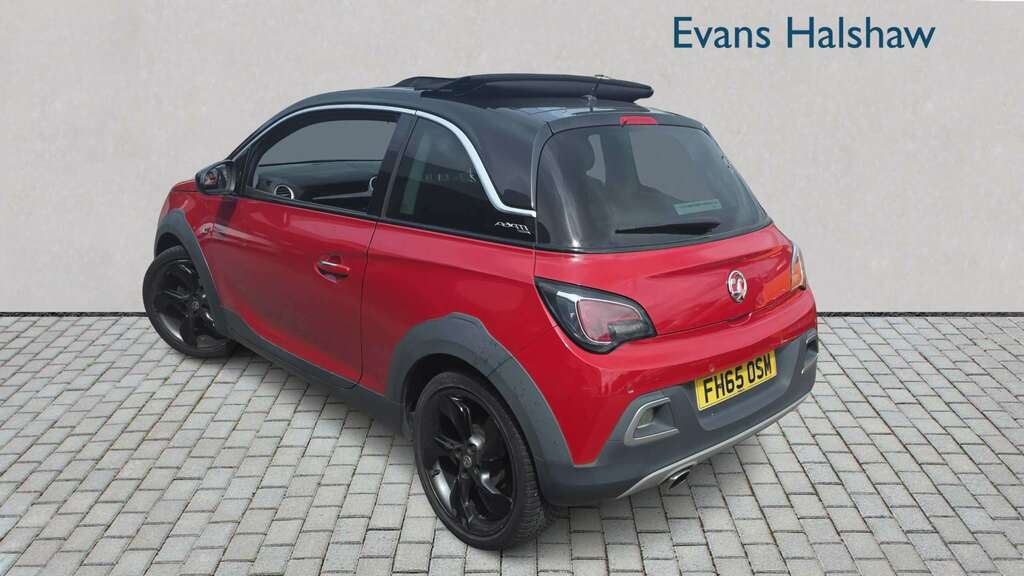 Vauxhall Adam 1.2I Rocks Air 2016 FH65OSM Red #2