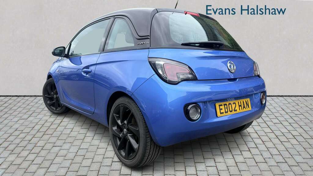 Vauxhall Adam 1.2I Energised 2018 HN18WVY Blue #2