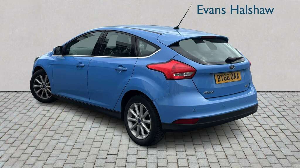 Ford Focus 1.0 Ecoboost 125 Titanium 2016 BT66OAA Blue #2