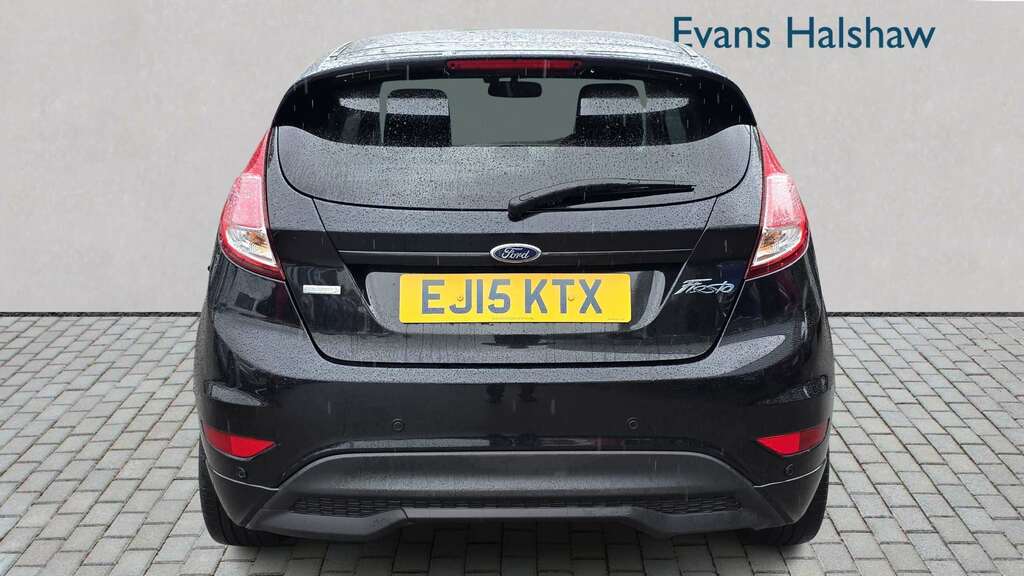 Ford Fiesta 1.0 Ecoboost 125 Zetec S 2015 EJ15KTX Black #6