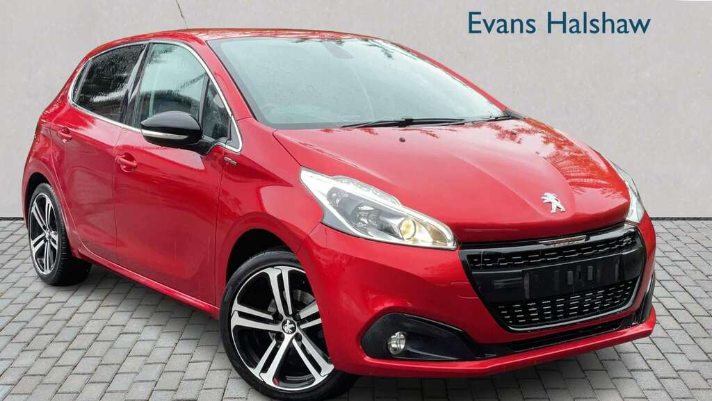 Peugeot 208 1.2 Puretech 110 Gt Line 6 Speed 2018 Red