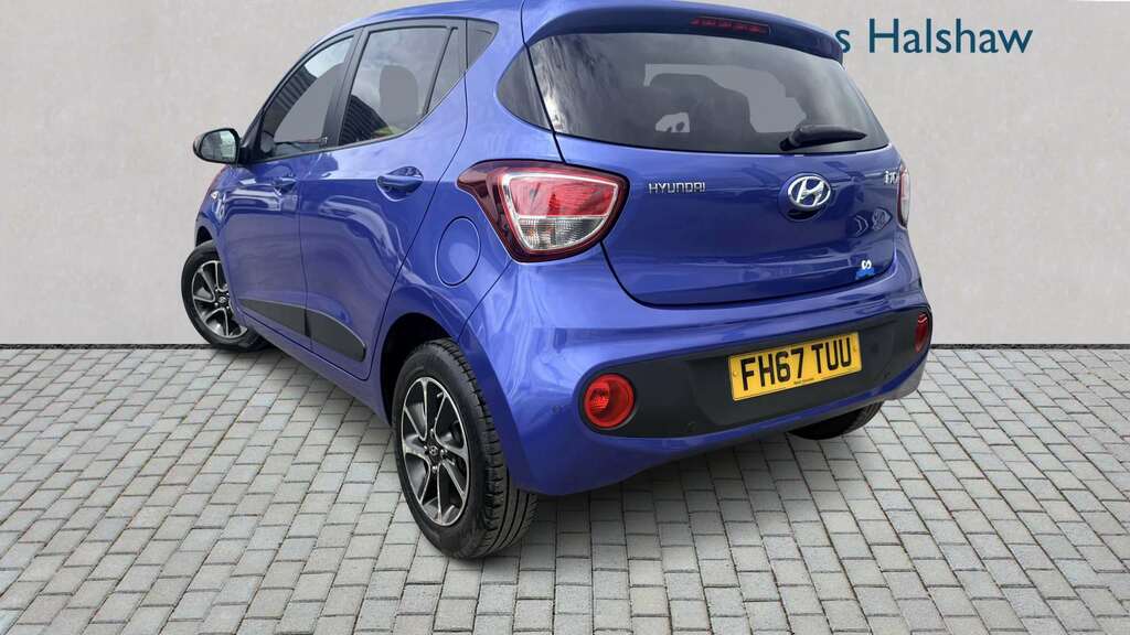 Hyundai I10 1.0 Go Se 2018 FH67TUU Blue #2
