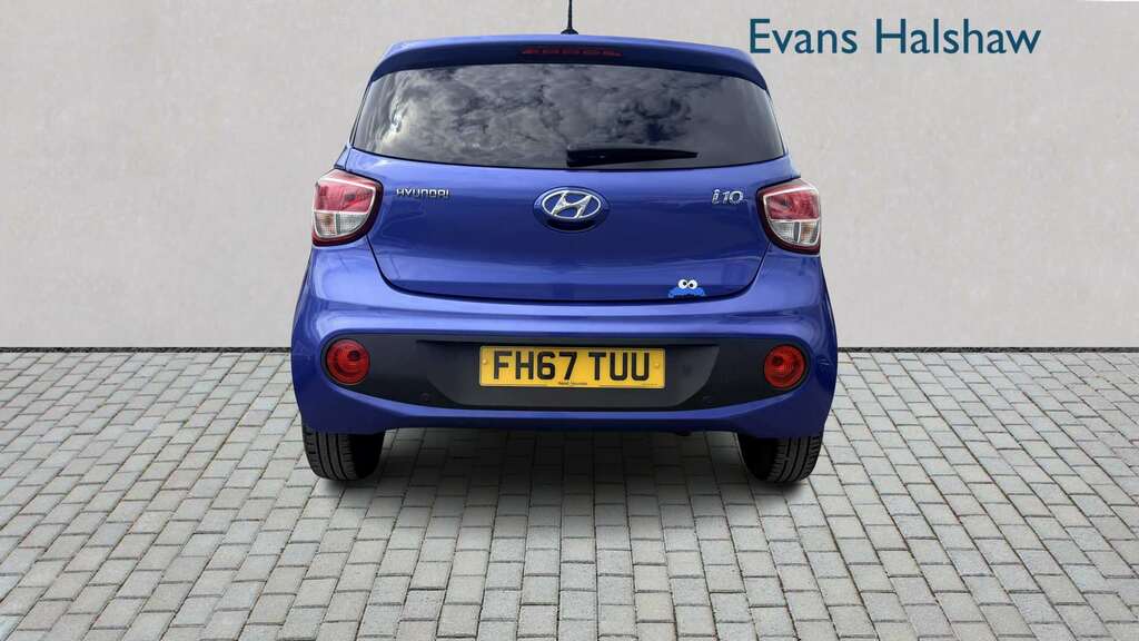 Hyundai I10 1.0 Go Se 2018 FH67TUU Blue #5