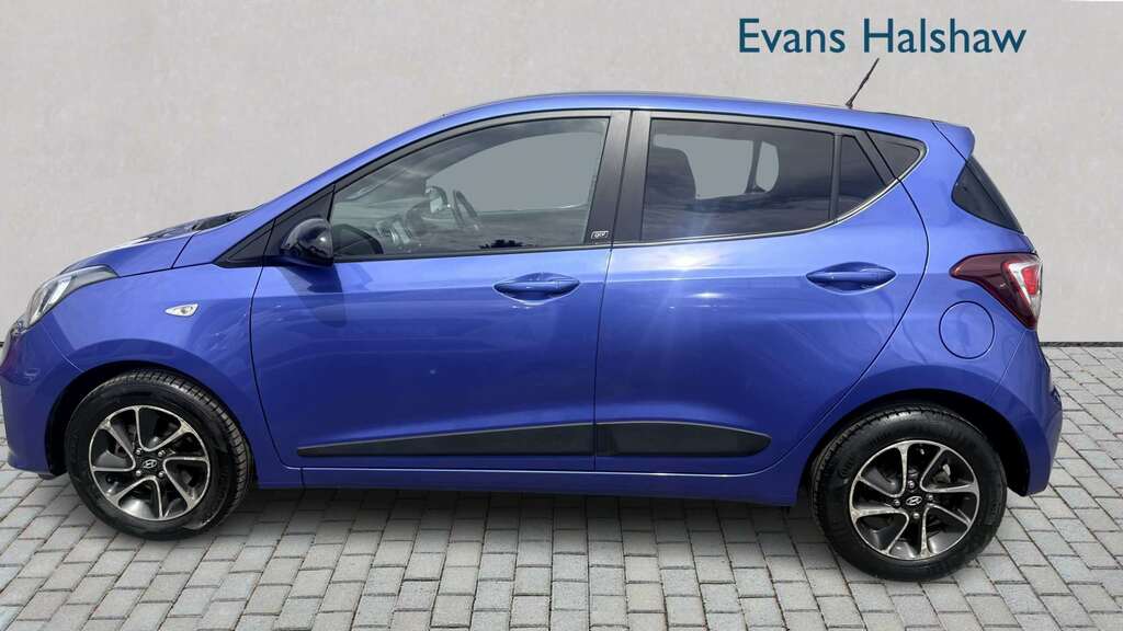 Hyundai I10 1.0 Go Se 2018 FH67TUU Blue #3