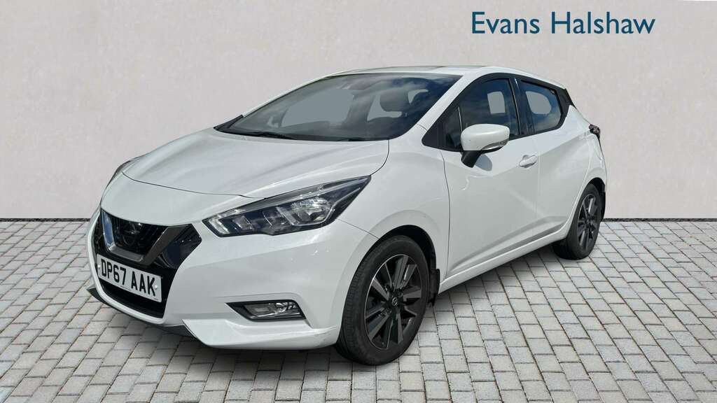 Nissan Micra 1.0 Acenta 2017 White #2