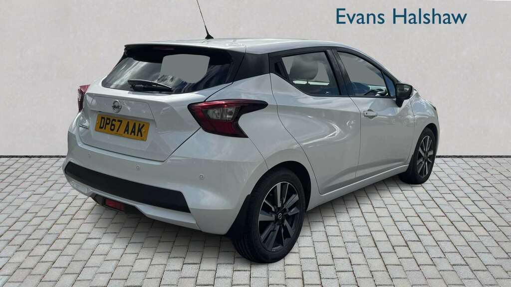 Nissan Micra 1.0 Acenta 2017 White #4