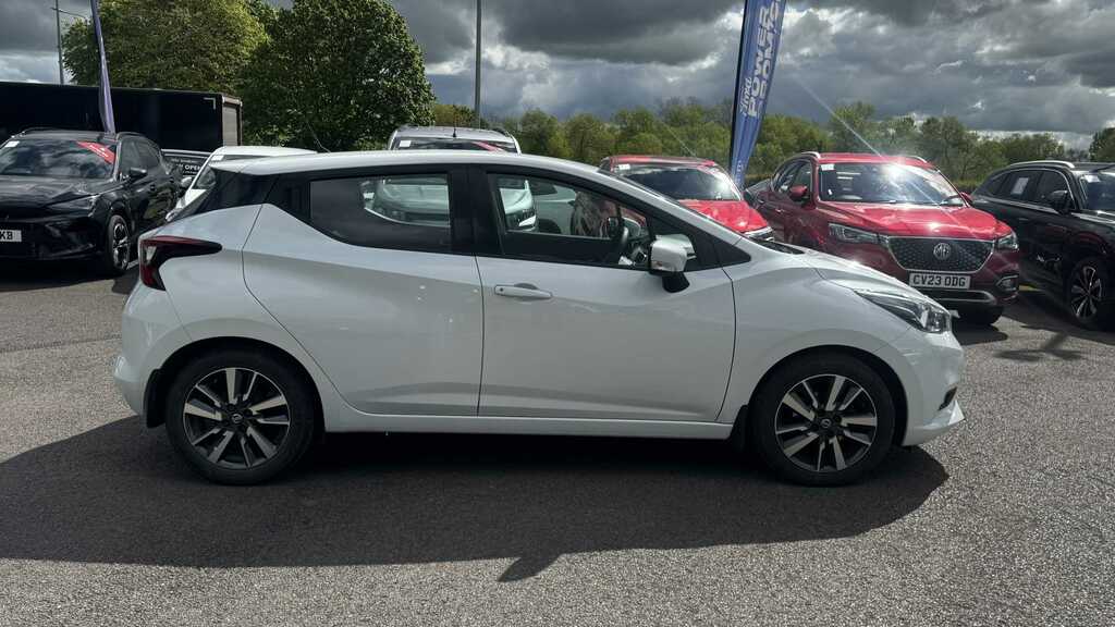 Nissan Micra 1.0 Acenta 2017 White #6