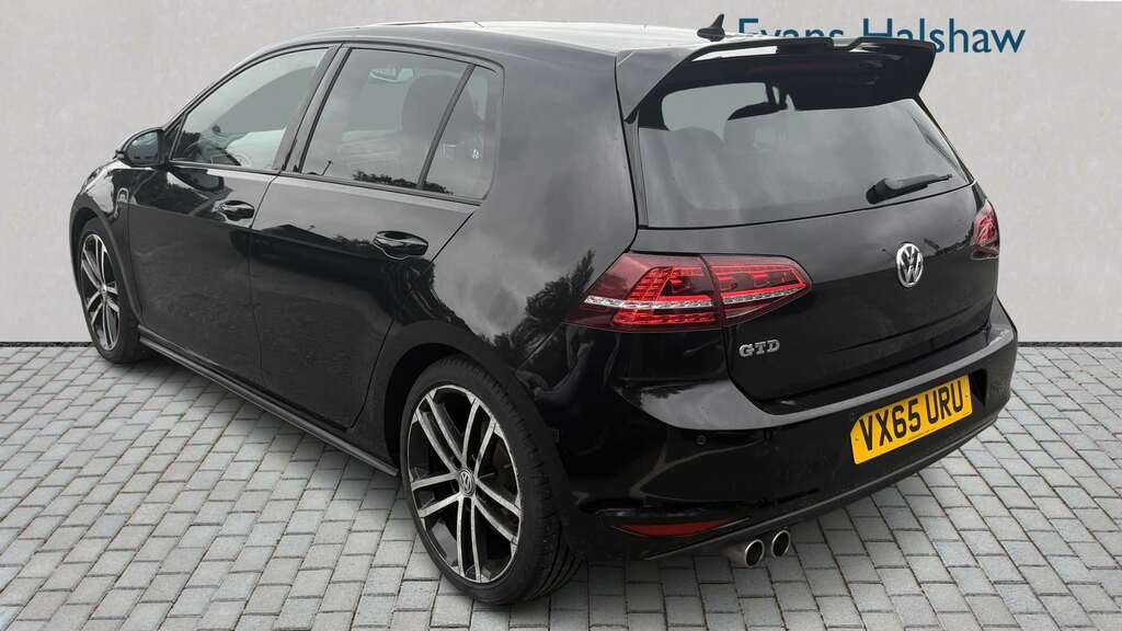 Volkswagen Golf 2.0 Tdi Gtd 2015 VX65URU Black #3