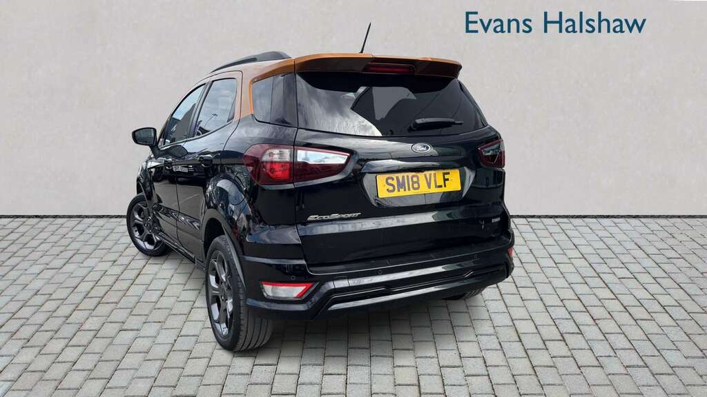 Ford Ecosport 1.0 Ecoboost 140 St-line 2018 SM18VLF Black #2