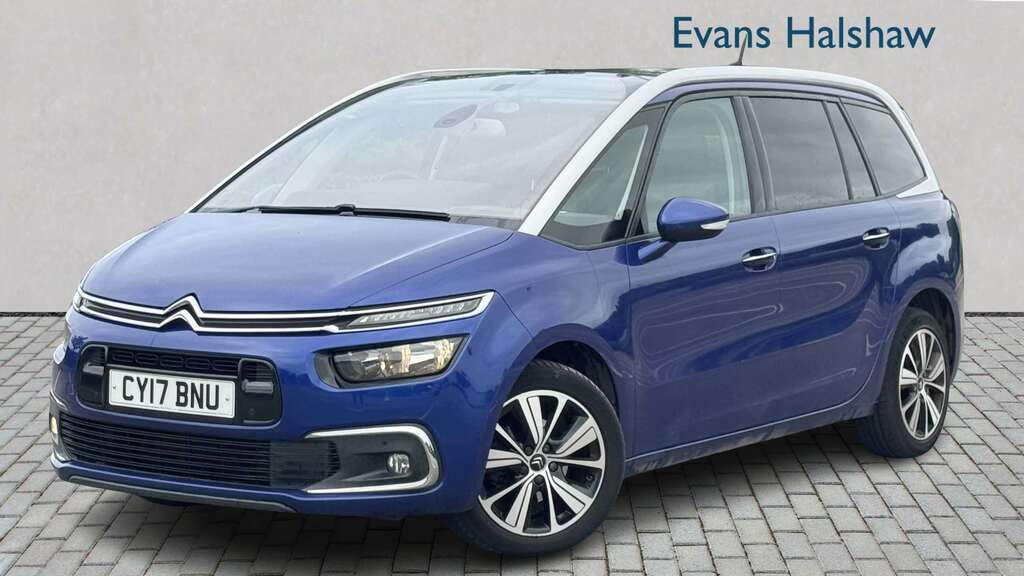 Citroen Grand C4 Picasso 1.6 Bluehdi Flair 2017 Blue #2
