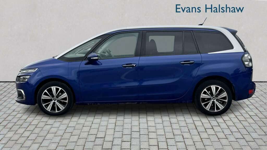 Citroen Grand C4 Picasso 1.6 Bluehdi Flair 2017 Blue #4