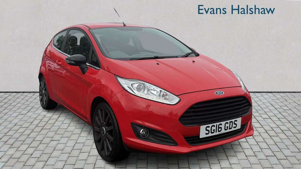 Ford Fiesta 1.25 82 Zetec 2016 Red