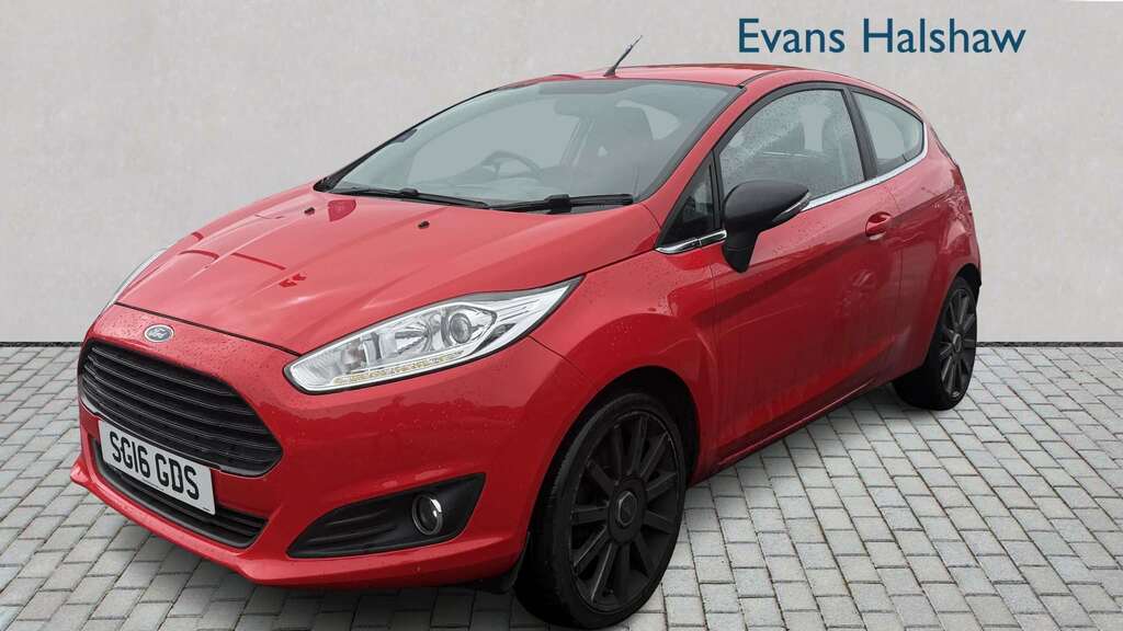 Ford Fiesta 1.25 82 Zetec 2016 SG16GDS Red #3