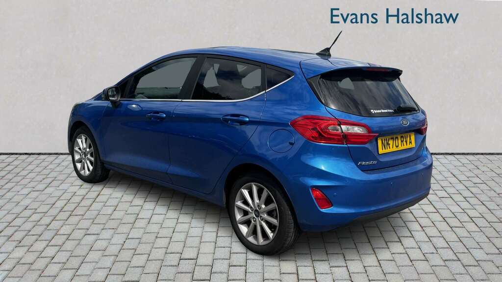 Ford Fiesta 1.0 Ecoboost 125 Titanium 2020 NK70RVA Blue #4