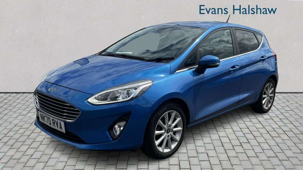 Ford Fiesta 1.0 Ecoboost 125 Titanium 2020 NK70RVA Blue #3