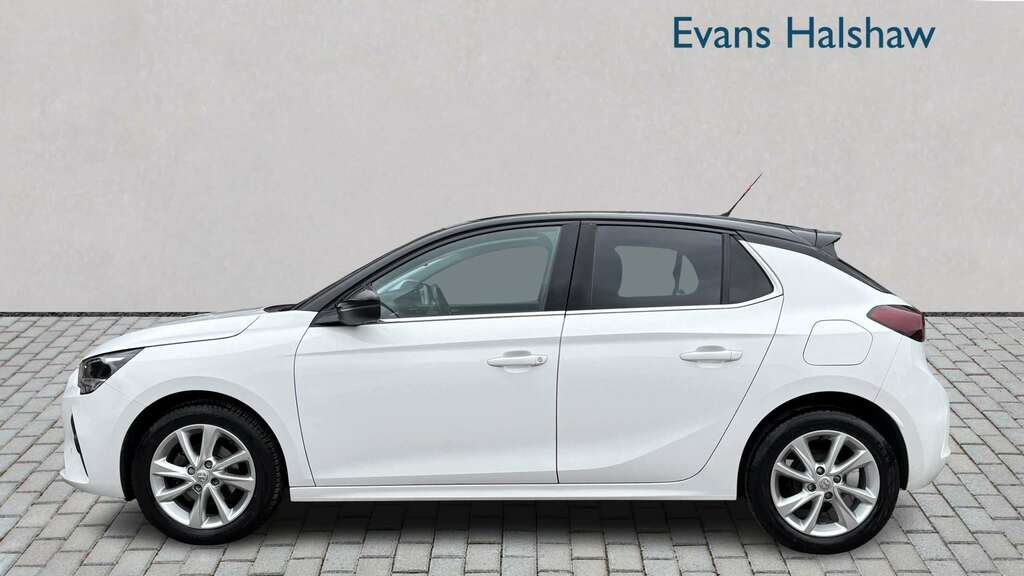 Vauxhall Corsa 1.2 Elite Nav 2021 DT70UBF White #3