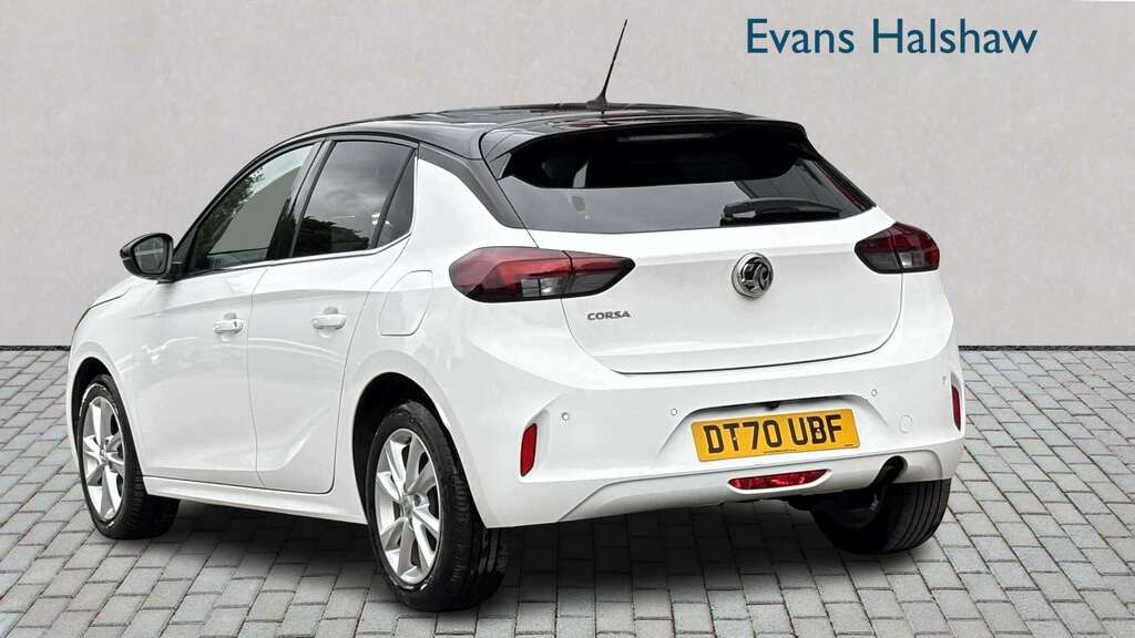 Vauxhall Corsa 1.2 Elite Nav 2021 DT70UBF White #2