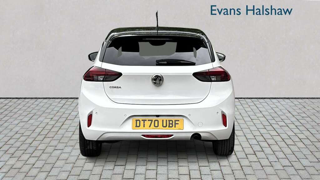 Vauxhall Corsa 1.2 Elite Nav 2021 DT70UBF White #4