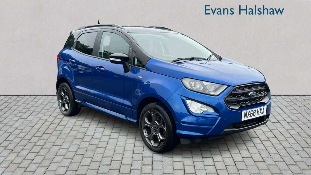 Ford Ecosport 1.0 Ecoboost 125 St-line 2018 Blue
