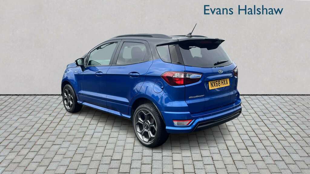Ford Ecosport 1.0 Ecoboost 125 St-line 2018 NX68HXA Blue #4