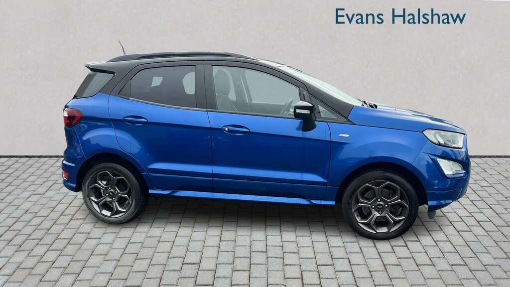 Ford Ecosport 1.0 Ecoboost 125 St-line 2018 NX68HXA Blue #2