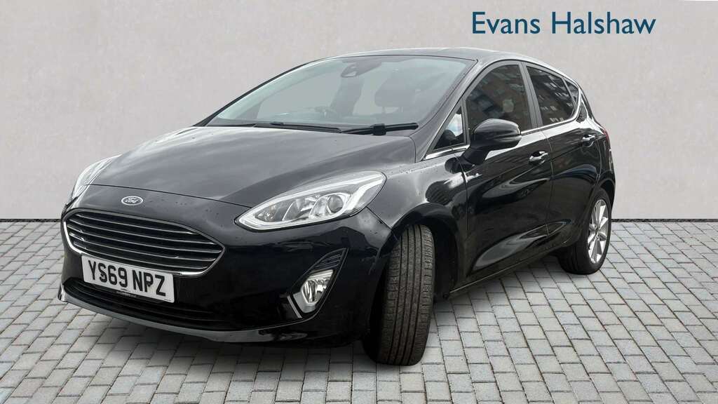 Ford Fiesta 1.0 Ecoboost Titanium 2019 YS69NPZ Black #2