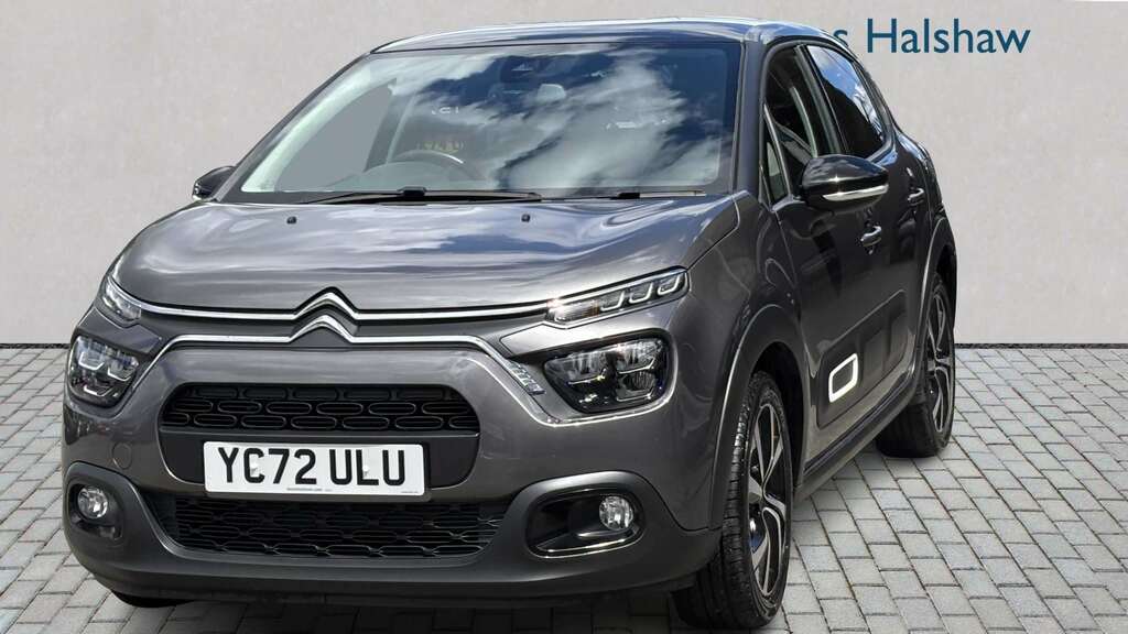Citroen C3 1.2 Puretech 110 Shine Plus 2022 YC72ULU Grey #3