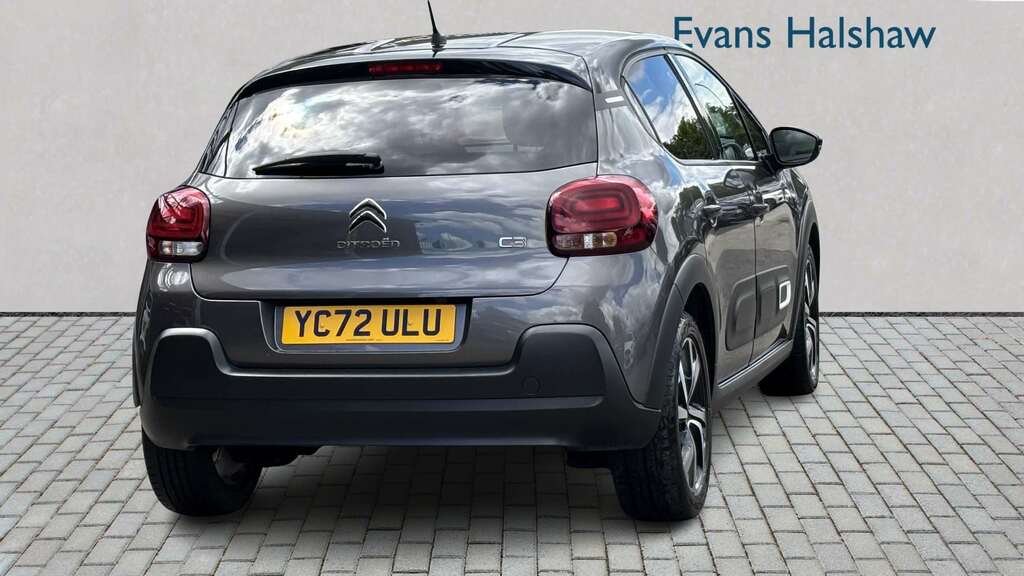 Citroen C3 1.2 Puretech 110 Shine Plus 2022 YC72ULU Grey #6