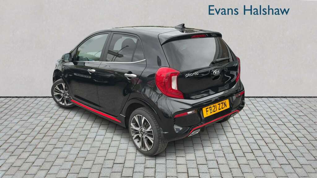Kia Picanto 1.0T Gdi Gt-line S 4 Seats 2021 FB21ZZN Black #2