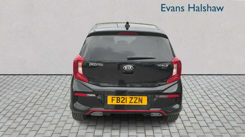 Kia Picanto 1.0T Gdi Gt-line S 4 Seats 2021 FB21ZZN Black #5