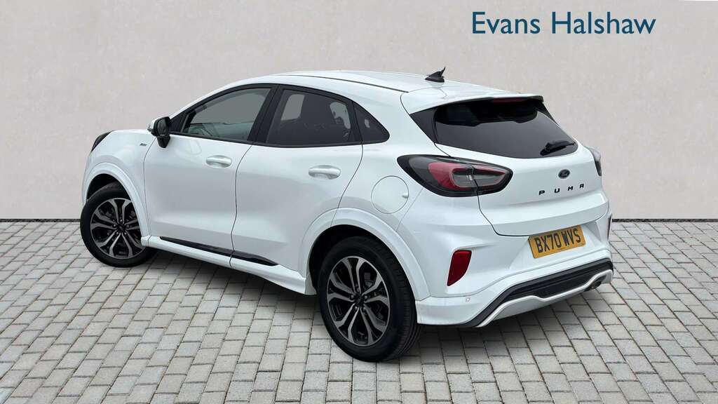Ford Puma 1.0 Ecoboost St-line 2020 BX70WVS White #2