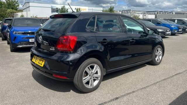 Volkswagen Polo 1.2 Tsi Match Edition 2017 YK67ZCZ Black #4