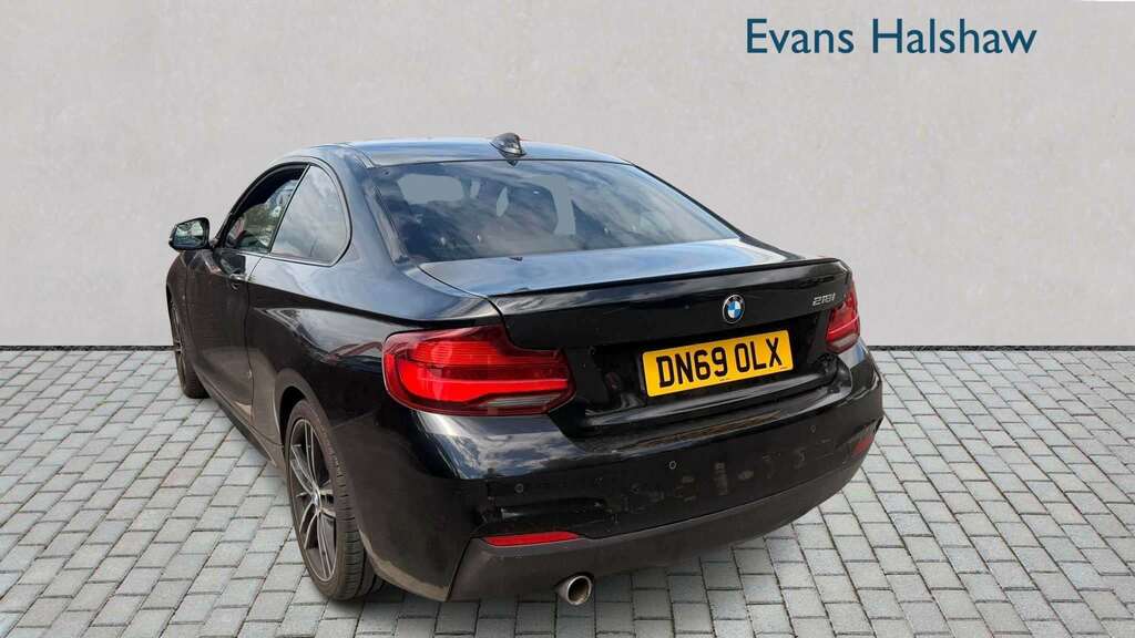 BMW 2 Series 218I M Sport Nav Step 2019 DN69OLX Black #2