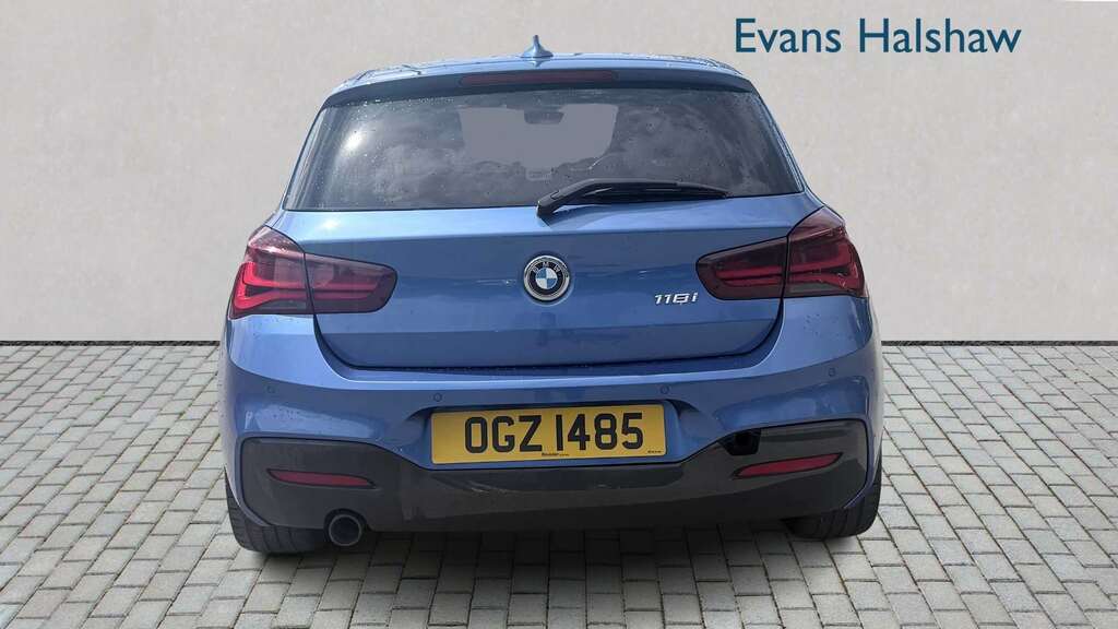 BMW 1 Series 118I 1.5 M Sport Shadow Edition 2019 OGZ1485 Blue #4