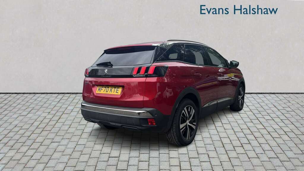 Peugeot 3008 1.5 Bluehdi Allure 2020 MF70KTE Red #3
