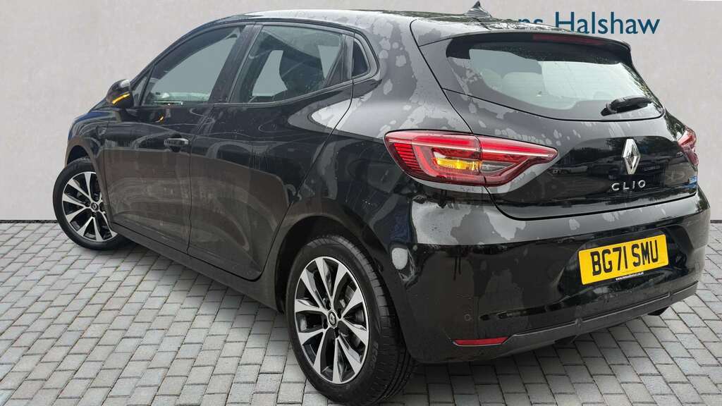 Renault Clio 1.6 E-tech Hybrid 140 Iconic 2021 BG71SMU Black #2