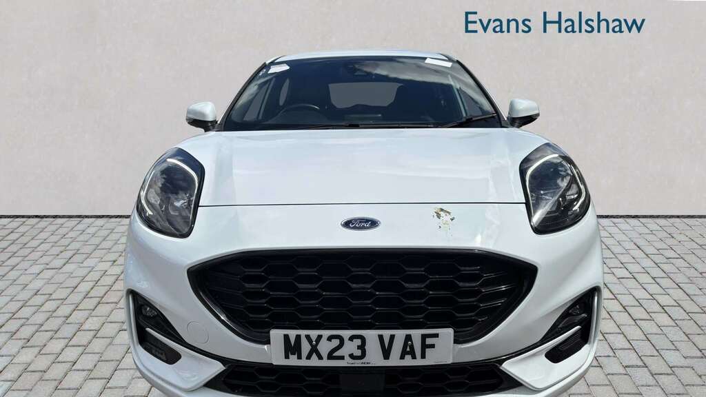 Ford Puma 1.0 Ecoboost Hybrid Mhev St-line X 2023 MX23VAF White #3