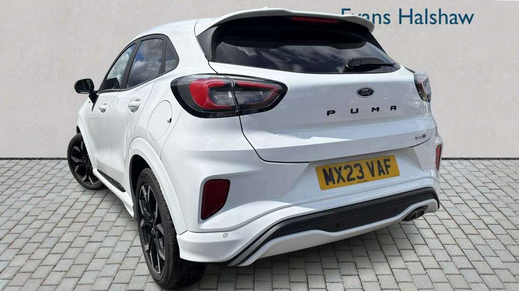 Ford Puma 1.0 Ecoboost Hybrid Mhev St-line X 2023 MX23VAF White #2
