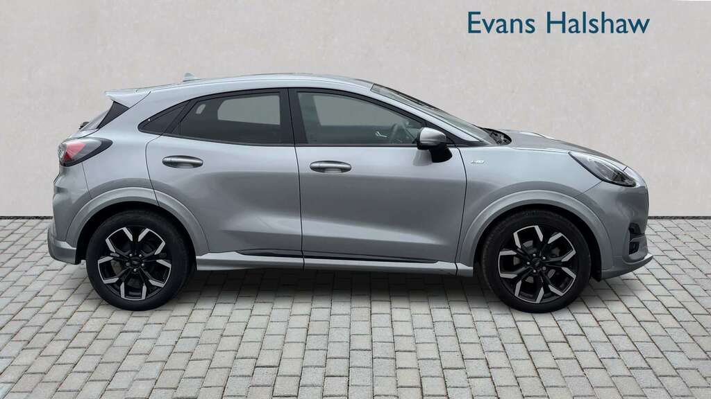 Ford Puma 1.0 Ecoboost Hybrid Mhev St-line X 2021 Silver #3