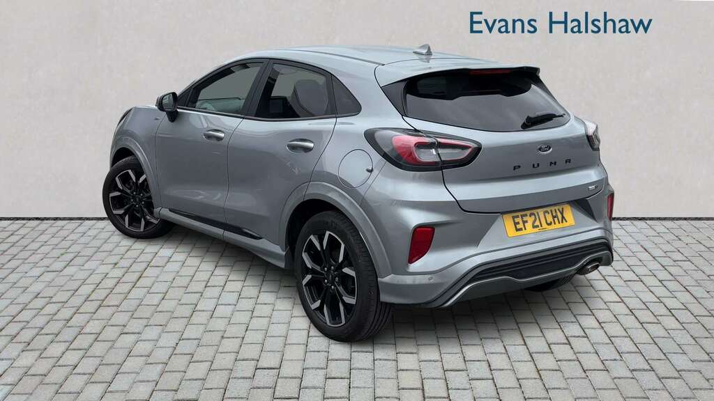 Ford Puma 1.0 Ecoboost Hybrid Mhev St-line X 2021 Silver #2