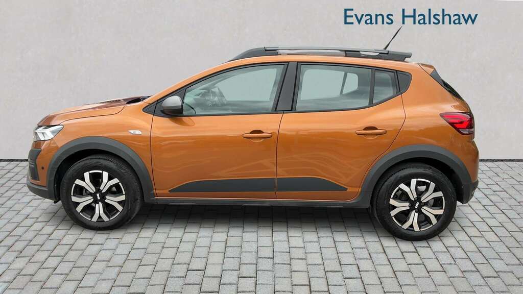 Dacia Sandero Stepway 1.0 Tce Journey Cvt 2023 MD23UZY Orange #3