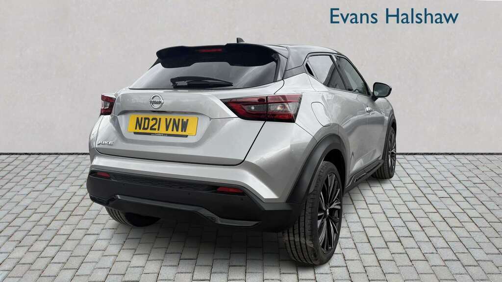 Nissan Juke 1.0 Dig-t Tekna Dct 2021 ND21VNW White #6