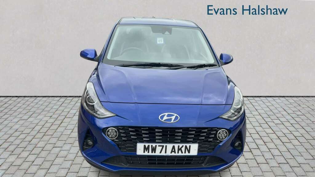 Hyundai I10 1.2 Mpi Premium 2022 Blue #3