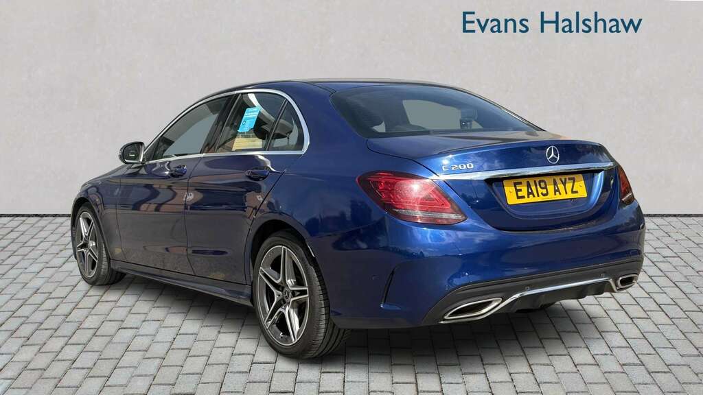 Mercedes-Benz C Class C200 Amg Line Premium 9G-tronic 2019 EA19AYZ Blue #2