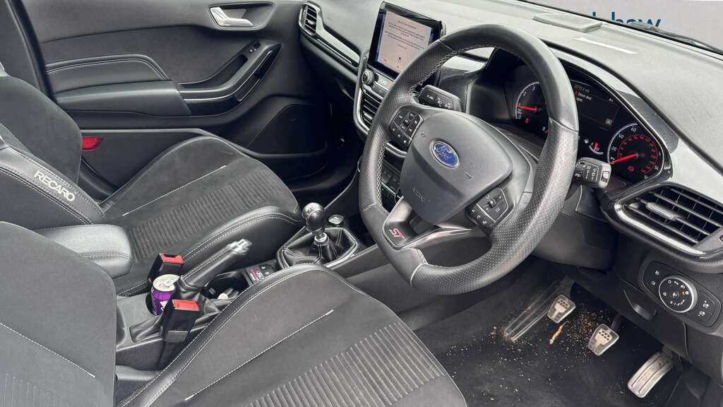 Ford Fiesta 1.5 Ecoboost St-3 2019 PRZ8068 White #4