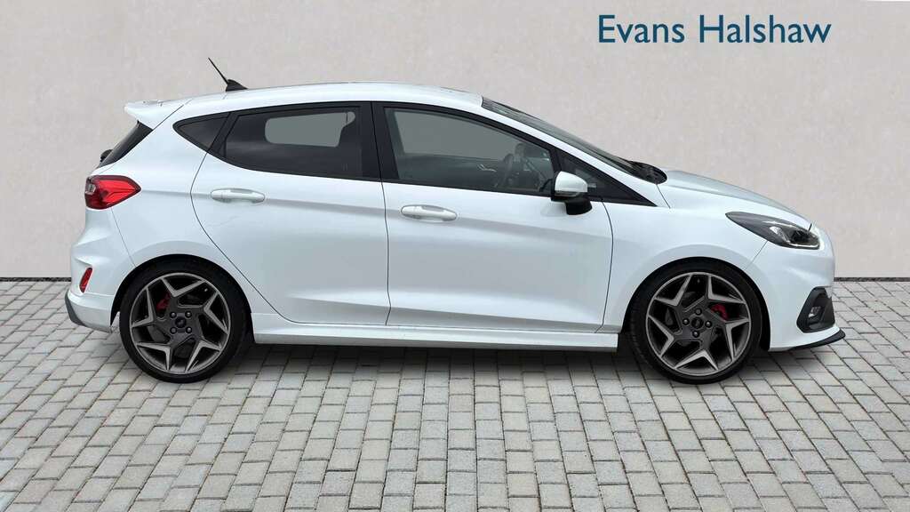 Ford Fiesta 1.5 Ecoboost St-3 2019 PRZ8068 White #2