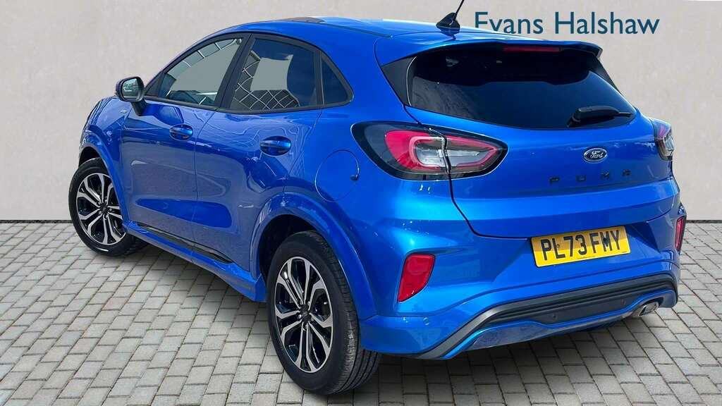 Ford Puma 1.0 Ecoboost Hybrid Mhev St-line 2023 PL73FMY Blue #2