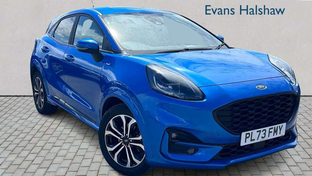 Ford Puma 1.0 Ecoboost Hybrid Mhev St-line 2023 Blue