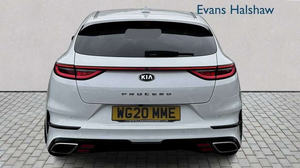 Kia Proceed 1.6T Gdi Isg Gt Dct 2020 White #5